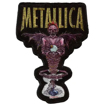 Metallica King Nothing Vintage Patch Heavy Metal Band Sublimation Embroidered Iron-On