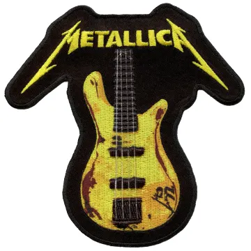 Metallica Rob Bass Patch Heavy Rock Band Sublimation Embroidered Iron-On