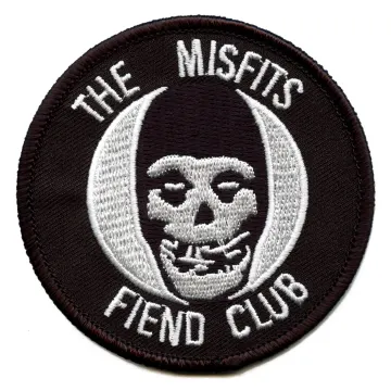 The Misfits Fiend Club Patch Membership Logo Embroidered Iron On