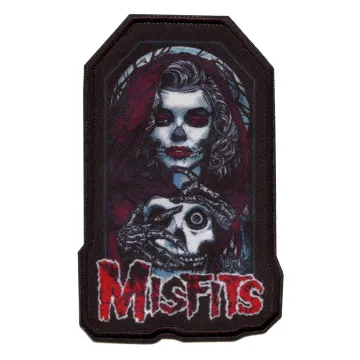 Misfits Patch Unmasked Woman Sublimated Iron On