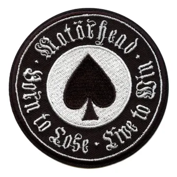 Motörhead Live To Win Patch Born To Lose Embroidered Iron On
