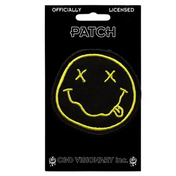 Nirvana Smiley Face Logo Iron On Patch