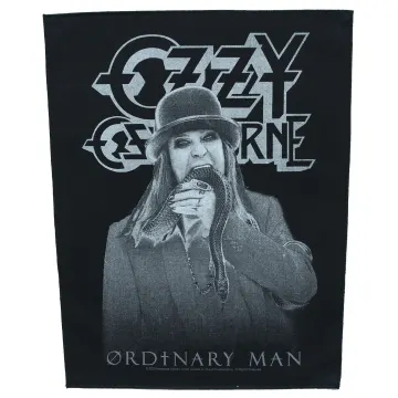 Ozzy Osbourne Back Patch Ordinary Man XL DTG Printed Sew On