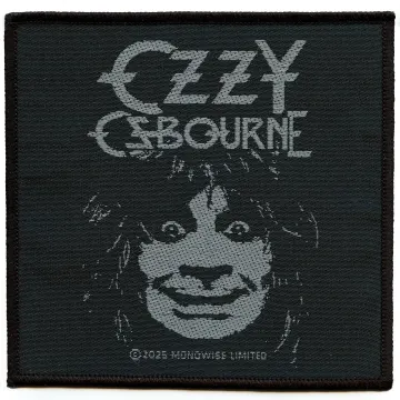 Ozzy Osbourne Madman Patch Legend Metal Classic Woven Sew On