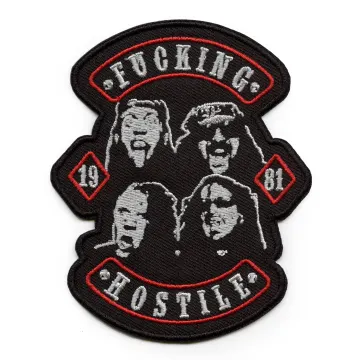Pantera 1981 Hostile Band Patch Texas Heavy Metal Embroidered Iron On