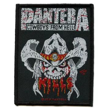 Pantera Kills Band Patch Cowboys From Hell Woven Sew On