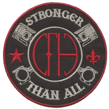 Pantera Stronger Than All Patch Heavy Metal Band Embroidered Iron On