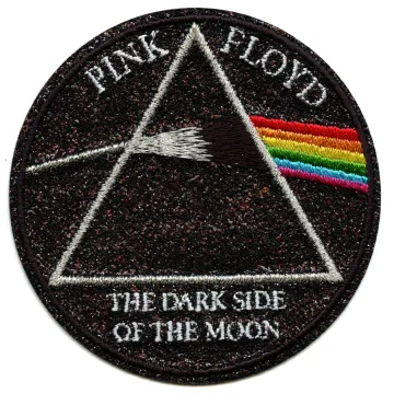 Pink Floyd Patch The Dark Side Of The Moon Glitter Embroidered Iron On