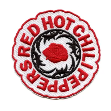 Red Hot Chili Peppers Patch Blood/Sugar/Sex/Magic California Band Embroidered Iron-On
