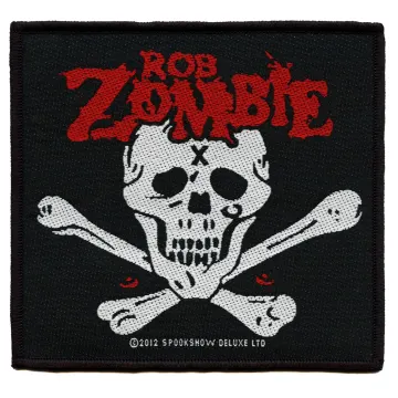 Rob Zombie Dead Return Patch Heavy Metal Rock Band Woven Sew On