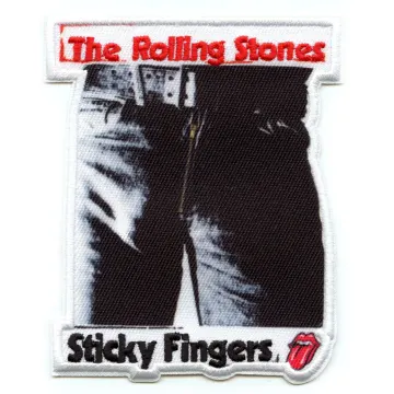Rolling Stones Sticky Fingers Patch Tongue Mick Jagger Sublimated Embroidered  Iron On