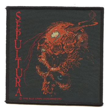 Sepultura Beneath The Remains Patch Heavy Metal Album Woven Sew On
