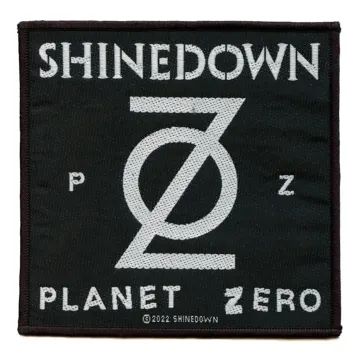 Shinedown Planet Zero Patch Standard  Album Florida Woven Sew On