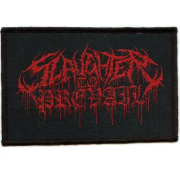 Slaughter To Prevail Band Logo Patch Russian Death Metal Woven Sew On
