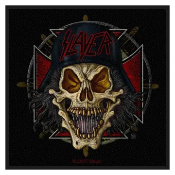 Slayer Slaytanic Wehrmacht Woven Sew On Patch