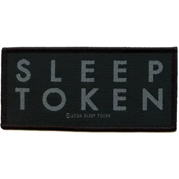 Sleep Token Logo Patch British Rock Band Woven Sew On