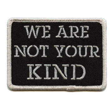 We Are Not Your Kind Patch Slipknot Metal Band Embroidered Iron On