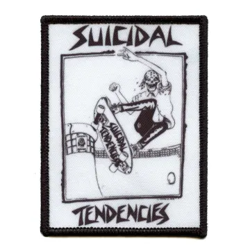 Suicidal Tendencies Skater Patch Lance 1983 Punk Band Embroidered Iron On
