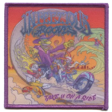 Suicidal Tendencies Punk Band Patch Take You On A Ride Embroidered Iron On