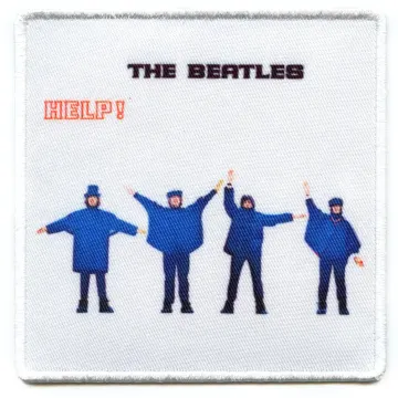 The Beatles Help! Patch British Rock Band Sublimation Iron On