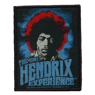 The Jimi Hendrix Experience Patch American Legend Guitar Woven Sew On