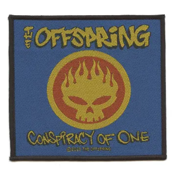 The Offspring Conspiracy Of One Rock Album Patch Classic Rock Band Woven Sew On