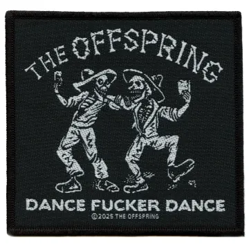 The Offspring Dance F*cker Dance Rock Album Patch Classic Rock Band Woven Sew On