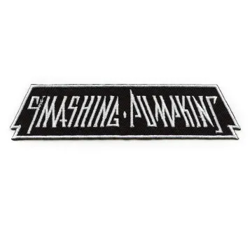 The Smashing Pumpkins Logo Patch Alternative Rock Band Embroidered Iron On