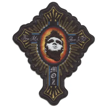 Morrissey Cross The Smiths Patch Now My Heart Is Full Embroidered Iron On