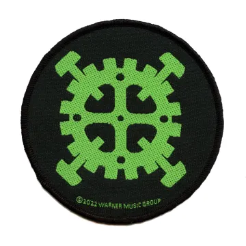 Type O Negative Gear Logo Patch New York 90s  Woven Sew On