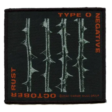 Type O Negative Patch October Rust New York Woven Sew On