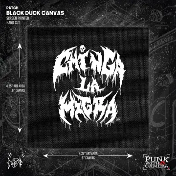 Chinga La Migra - Metal Font - Patch (6x6)