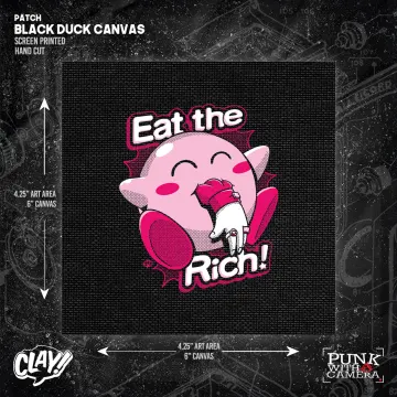 Eat The Rich - Patch (6x6)