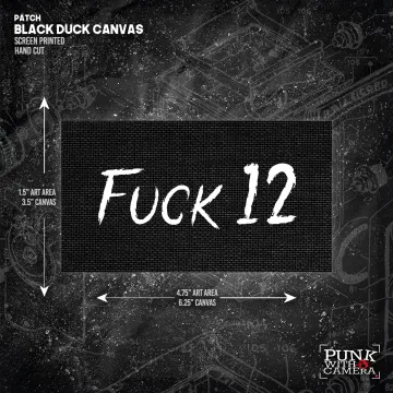 Fuck 12 - Patch (3.5x6.25)