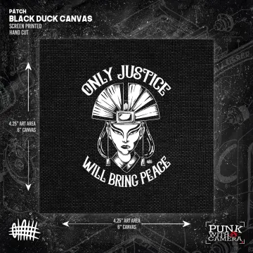 Kyoshi Only Justice Will Bring Peace - Patch (6x6)