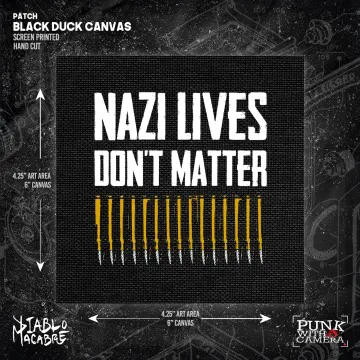 Nazi Lives Don't Matter Bullets - Patch (6x6)