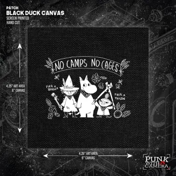 No Camps No Cages - Fuck A Border Fuck a Prison - Patch (6x6)