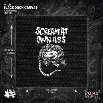 Scream At Own Ass - Patch (6x6)