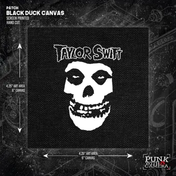 Taylor Swift // Misfit Skull - Patch (6x6)