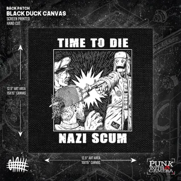Time To Die Nazi Scum - Patch (6x6)