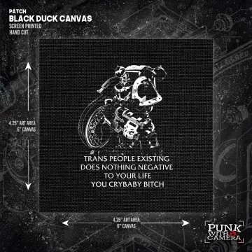 Trans People Existing Does Nothing Negative To Your Life You Cry Baby Bitch - Patch (6x6)