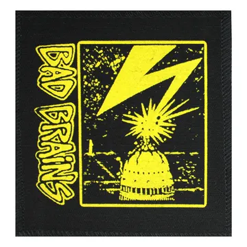 Bad Brains Yellow Cloth Patch