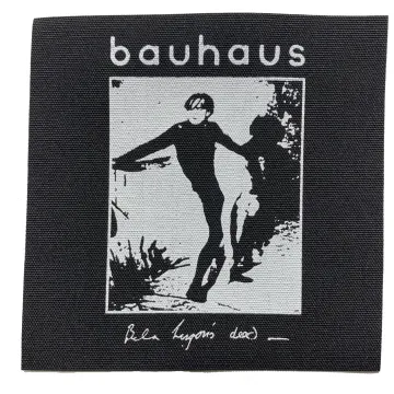 Bauhaus Bela Lugosi's Dead Cloth Patch