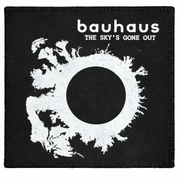 Bauhaus The Sky's Gone Out Cloth Patch