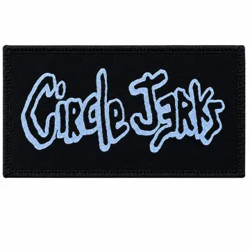 Circle Jerks Logo Cloth Patch