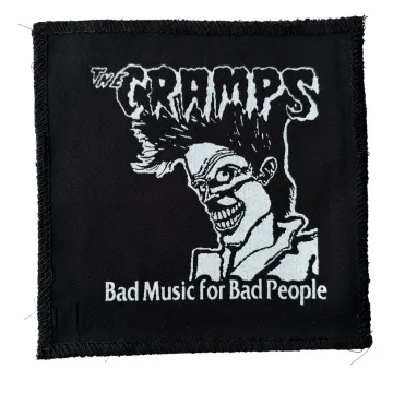 The Cramps Bad Music for Bad People Cloth Patch