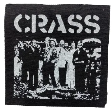 Crass Cloth Patch