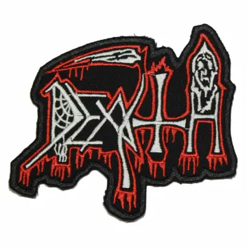 Death Original Logo Embroidered Patch