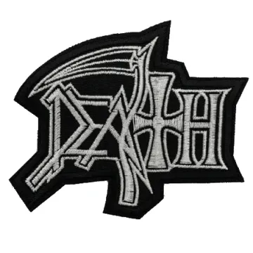 Death Logo Embroidered Patch