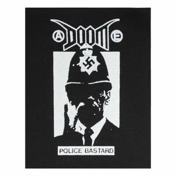 Doom Police Bastard Cloth Patch